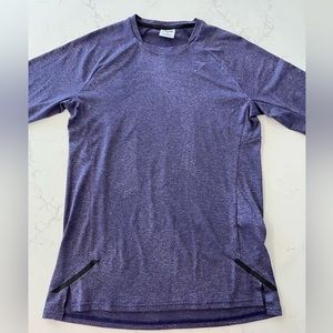 Purple slim fit long sleeve